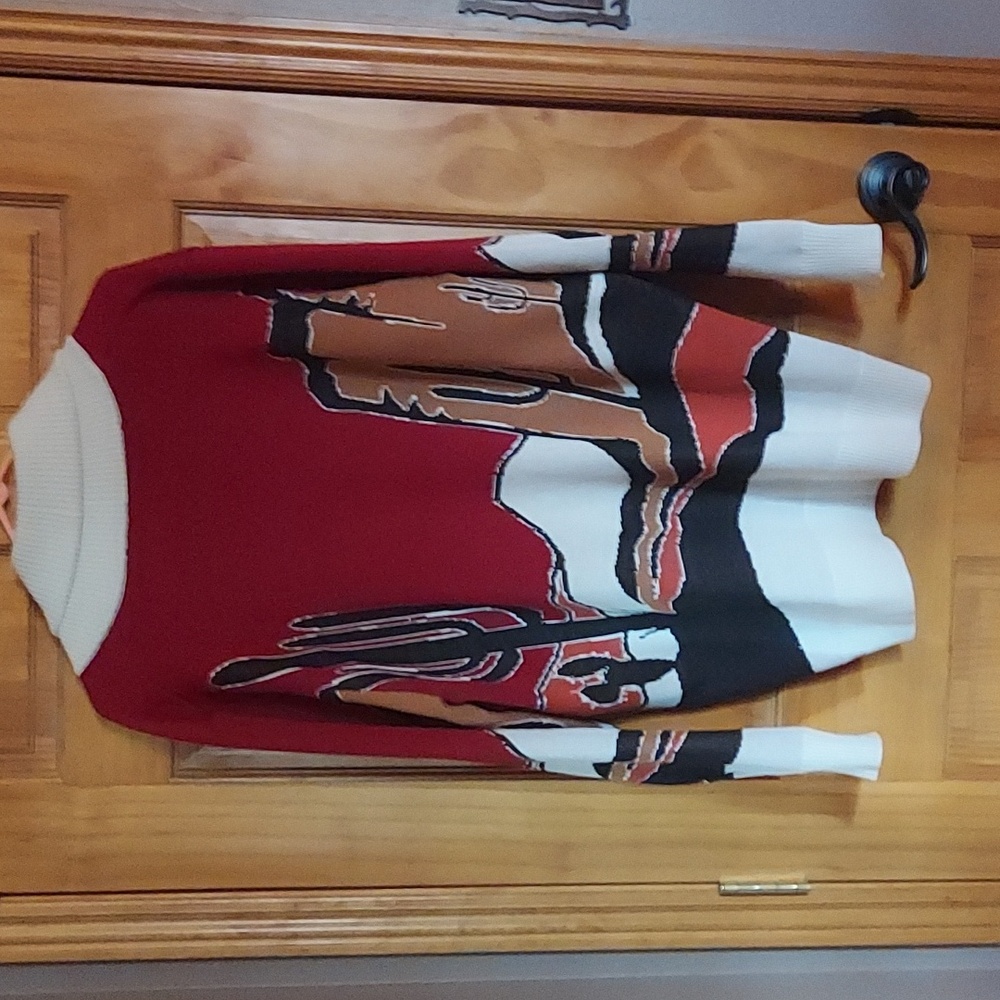 Elegant Multicolor Open Front Cardigan - Picture 2 of 4